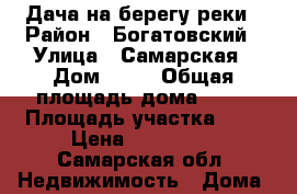 Дача на берегу реки › Район ­ Богатовский › Улица ­ Самарская › Дом ­ 11 › Общая площадь дома ­ 21 › Площадь участка ­ 5 › Цена ­ 185 000 - Самарская обл. Недвижимость » Дома, коттеджи, дачи продажа   